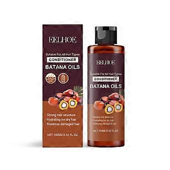 2pcsBatana Hair Conditioner, Repair Dry Frizzy Hair, Hydrate, Smooth, Strengthen Roots, Promote Growth