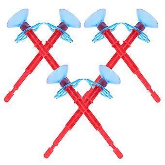 6pcs Suction Cup Arrows Replacement Spider Web Shooter Toy Plastic Replacement Suction Cup Arrows Outdoor Sports Shooting Game Replacement For Boys Gi