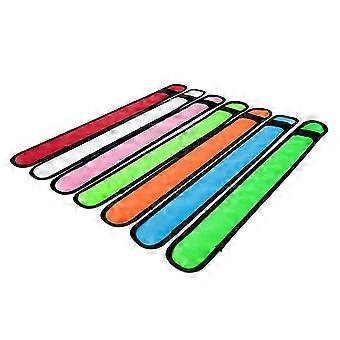 7Pcs LED Bracelet Light Up Wristbands Armbands Party Supplies Night Safety Gear compatible with Outdoor Running Cycling Camping