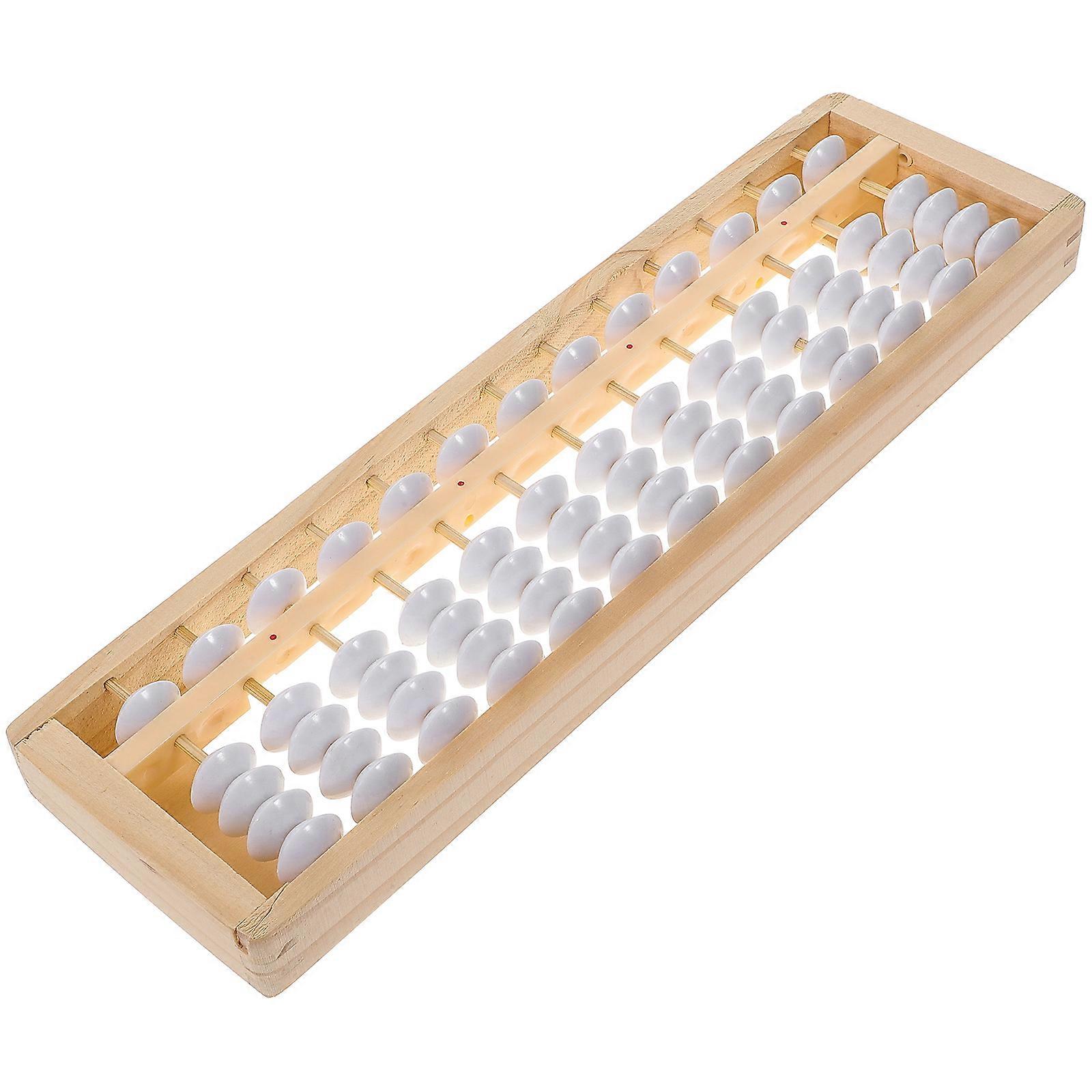 1pc Wooden Educational Abacus Arithmetic Abacus Student Calculating Abacus