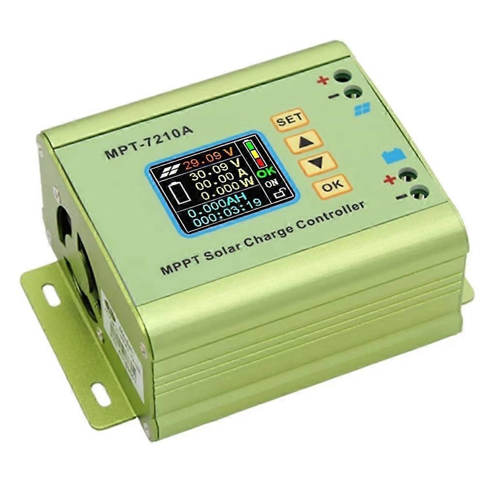 MPPT Solar Charge Controller 7210A DCDC Boost Regulator 24V72V Green