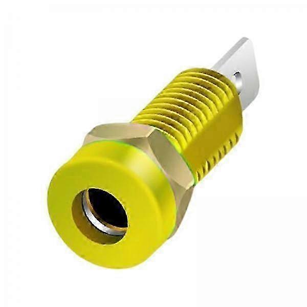 Banana Socket 4mm Panel Socket Terminal Post Connector Accessory with Galvanized