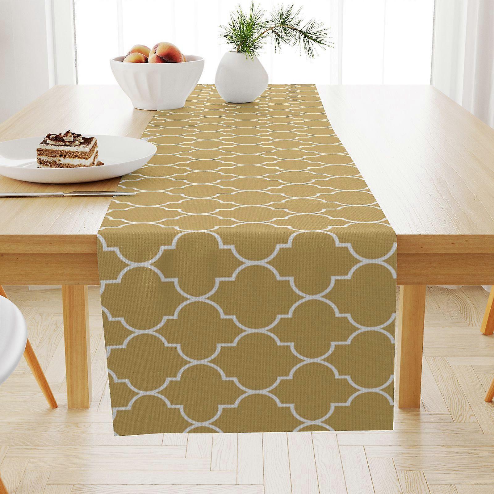 33*183CMLinen table runner 26