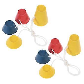 2set Verschillende Hoogtes Golf Tees Golf Winter Rubber Tees met Touw voor Frosty Days Golfs Training Tool Golf Accessoires