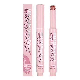 2pcs Lip Gloss, Nude Red, Shimmering Glossy, Lightweight, Smooth Daily Makeup