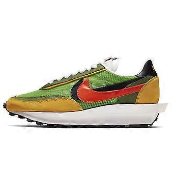 Nike x Sacai LDWaffle Low top Casual Shoes Unisex Orange BV0073-300