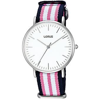 Lorus ladies Watch for Women Analog Quartz with Nylon Bracelet RH889BX9