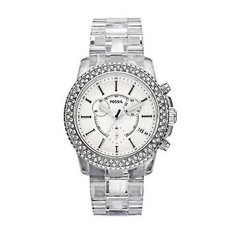 Fossil sport Quartz Analog Women Watch with CH2688 Rubber Bracelet