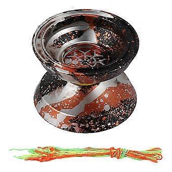 Unresponsive Yoyo, Professional Aluminum Yo-Yo for Kids and Beginners, Ball Bearing YoYo with 10 Strings