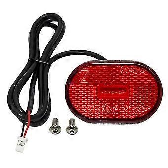 Rear Tail Light/Brake Warning Light Assembly Compatible with Xiaomi 6 Scooter (Includes Connecting Cable and Mounting Screws)-JNNJV