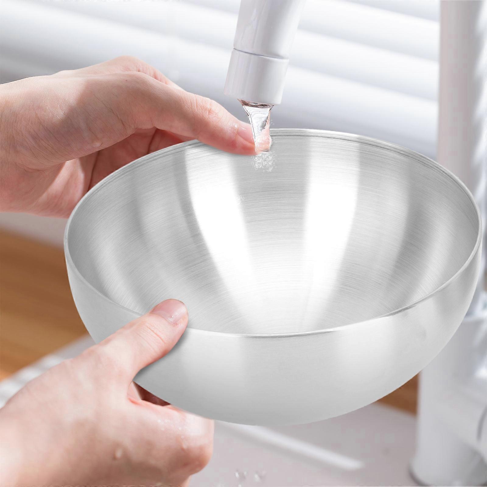Fruit Storage Container Stainless Steel Bowl for Storage 12Pcs Multi-Function