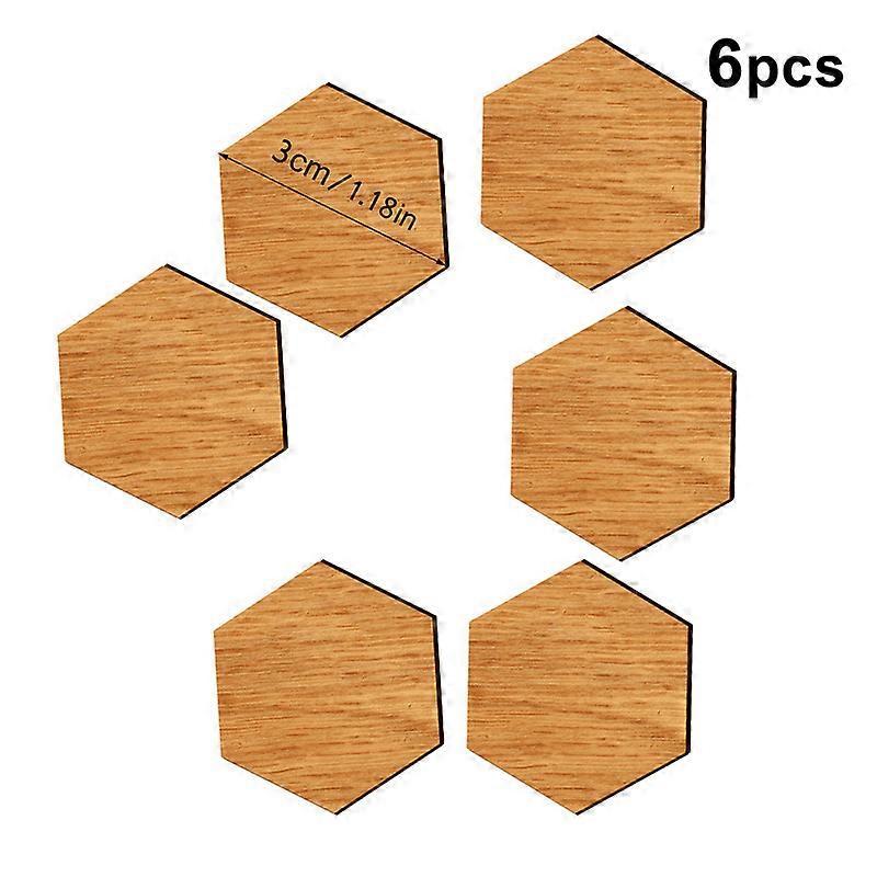 DIY Wood Slice Fridge Magnet Set