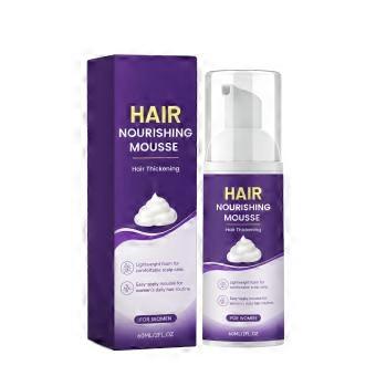 2pcs Hair Nourishing Foam Mousse, Suitable for Hair Care and Styling