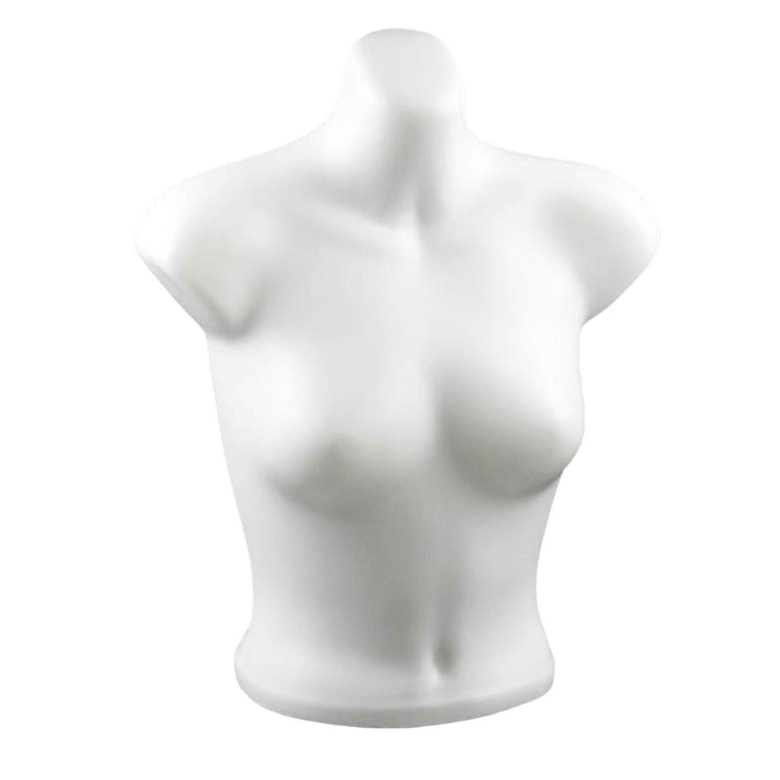 Sturdy Half Body Plastic Mannequin