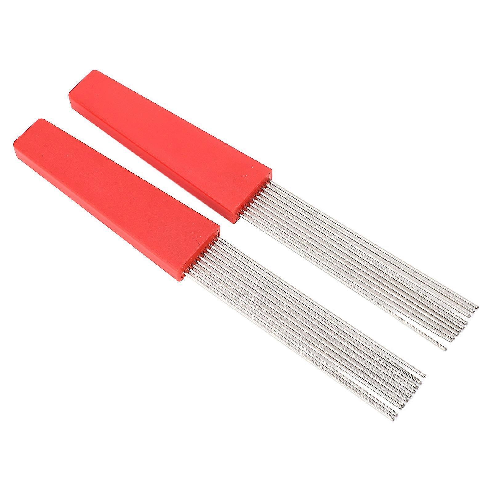 Plastic Handle Guiro Scraper Brush Set
