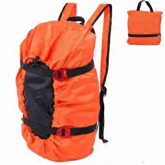 Fjellklatring tau kit bag folding skulderrem for utendørs camping fotturer (oransje)