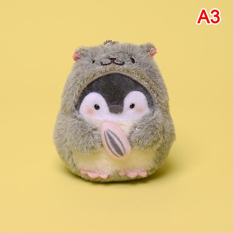 Cute Penguin Plush Doll New Cartoon Animal Plush Toys Kawaii Hamster Key Chain