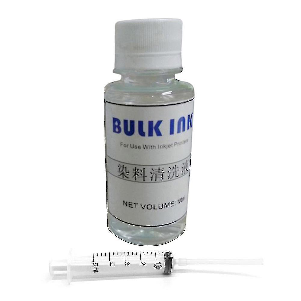 100ml Cleaning Fluid Dye For For For Inkjet Printer
