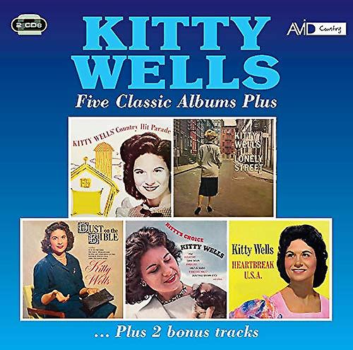 Kitty Wells - Five Classic Albums Plus [CD]