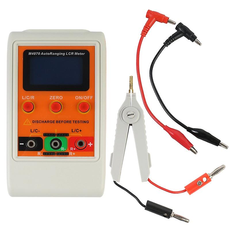 Lcr Bridge Tester M4070 Capacitance Inductance Meter Automatic Range 1% Accuracy 5 Digit Display High Precision