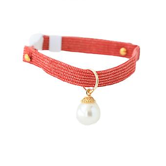 Nylon Cat Safety Adjustable Breakaway Collars  (Red)