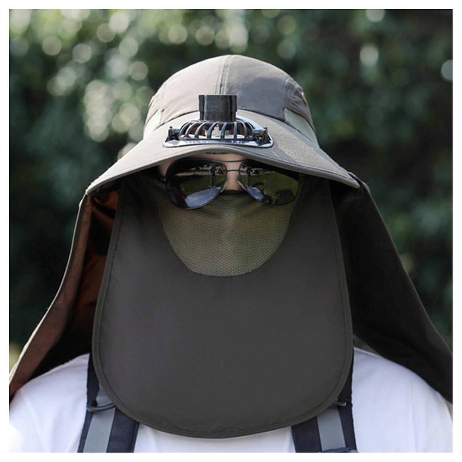 Hat with Windproof Rope Lightweight Comfortable Visor Portable Anti-BlowOff Hat