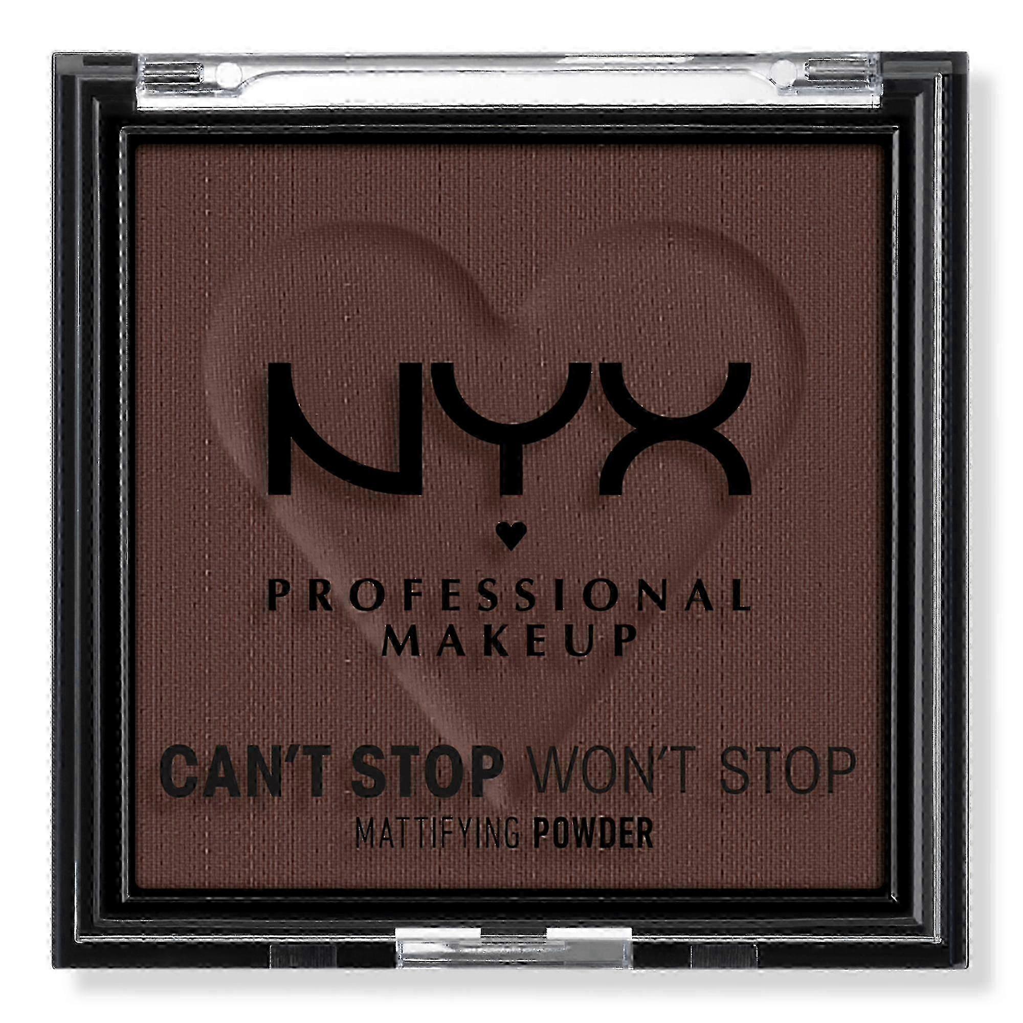 Nyx Professional Makeup Can't Stop Won't Stop All Day Mattifying Powder, Rich, 0.21 Oz