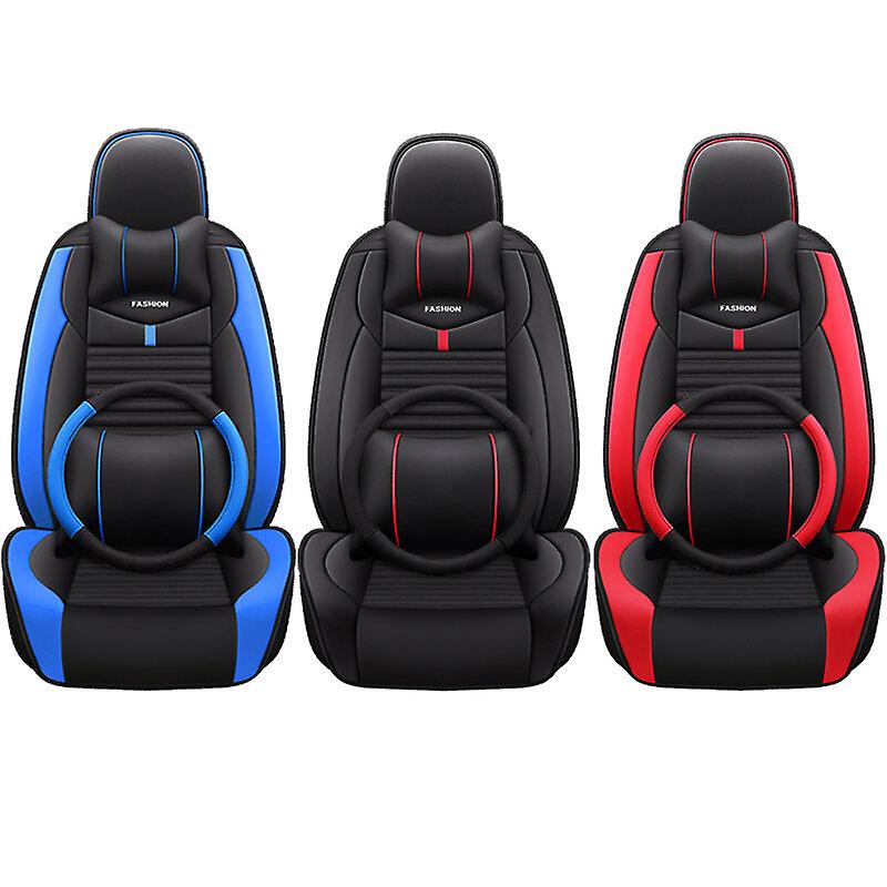 Universal 5-seat Car Seat Cover Set - Full Surround, Auto Seat Cushion & Protector