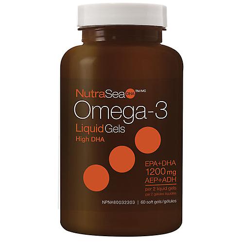 NutraSea NutraSea DHA Liquid GelsFresh Mint, 60 Count