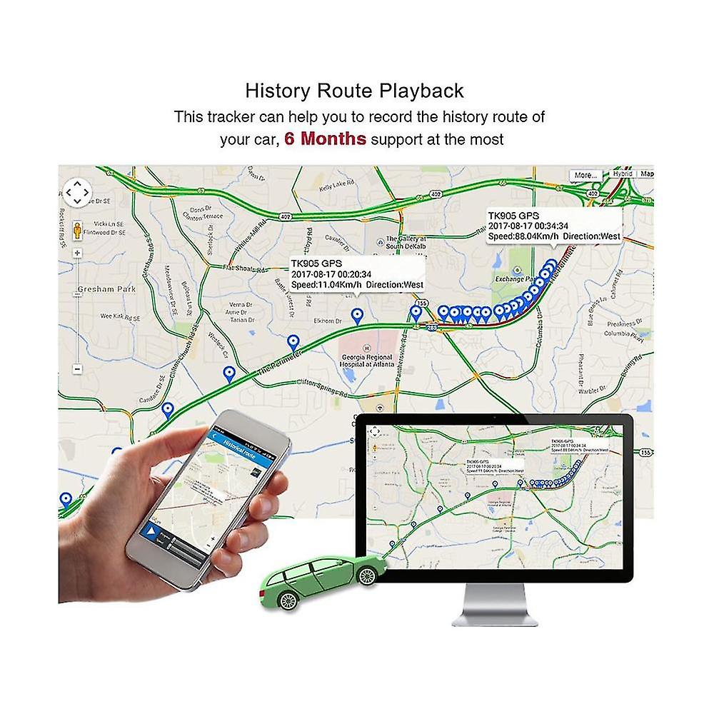 Gps Tracker Car 10000mah Tk905b Gps Locator Waterproof Gps Tracker Auto Magnet Voice Monitor Free W