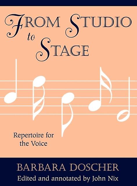 From Studio To Stage by Barbara M. Doscher Paperback Book