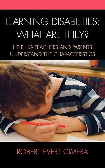 Learning Disabilities What Are They by Robert Evert Cimera Hardback Book