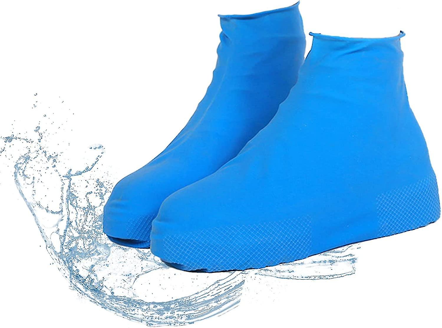Althee αδιάβροχα καλύμματα παπουτσιών. Αντιολισθητικά επαναχρησιμοποιήσιμα υπαίθρια καλύμματα παπουτσιών λαστιχένιων σιλικόνης για βροχή S-2xl