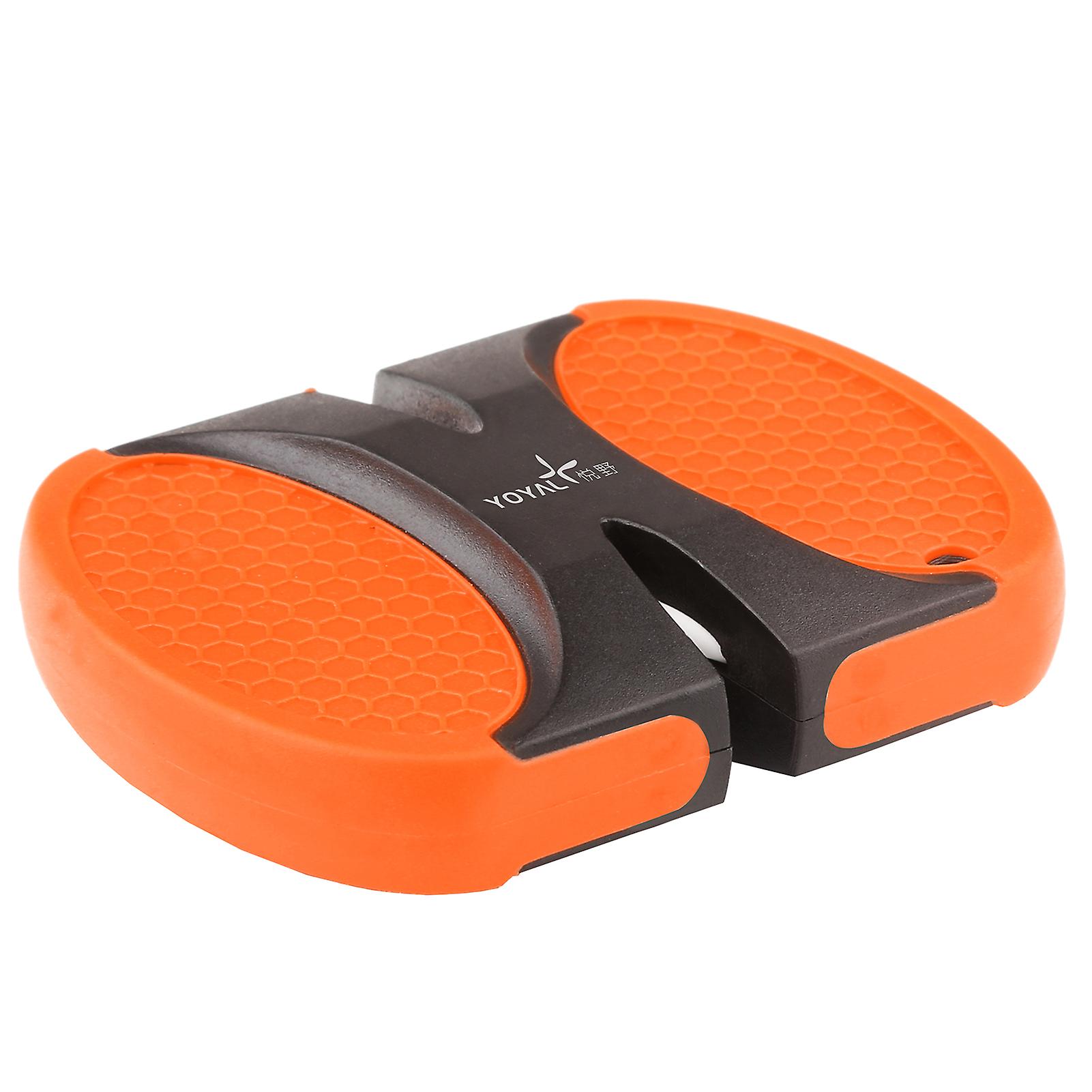Outdoor Two Stage Sharpener For Coarse Fine Grinding Sharpening Tool