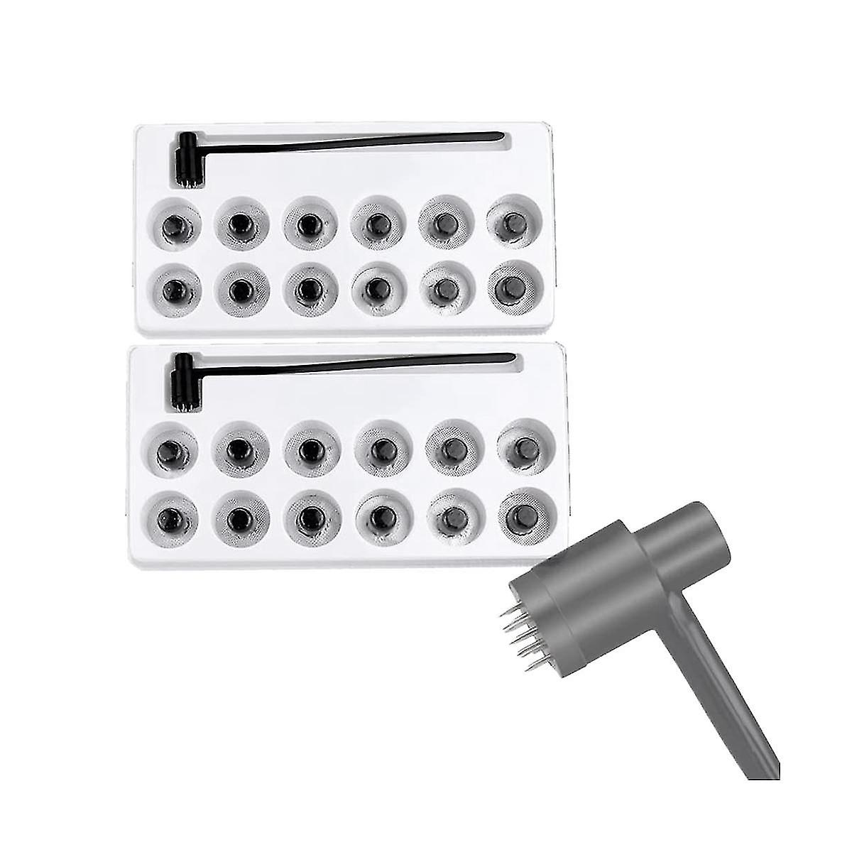 2box (24pcs) 7 Star Needle & Dermal Hammer, Needle Set