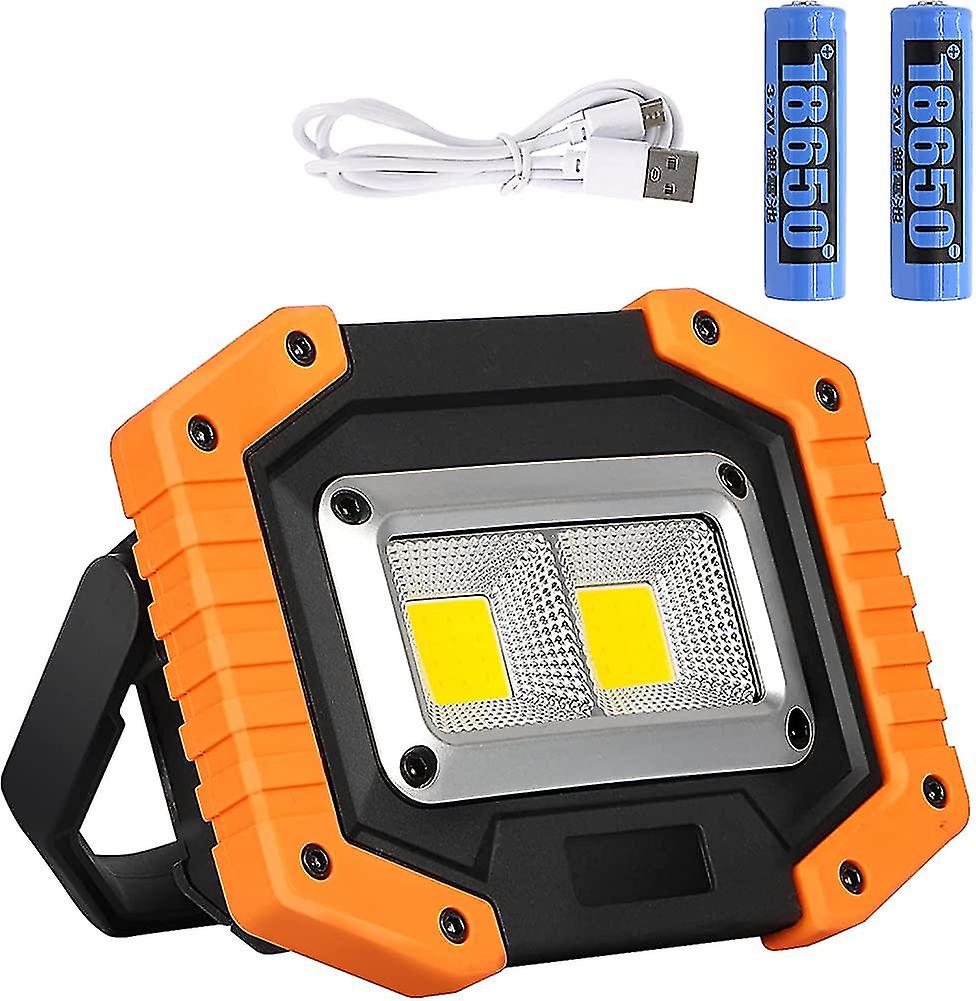Led Work Light Rechargeable.super Bright Cob Floodlight Portable  Gift
