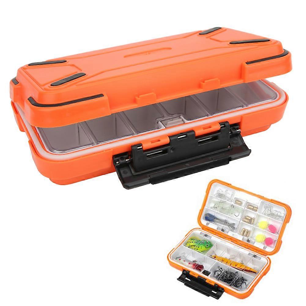 ABS Waterproof Fishing Tackle Box Bait Lure Hooks Storage Case Organizer Container Accessory