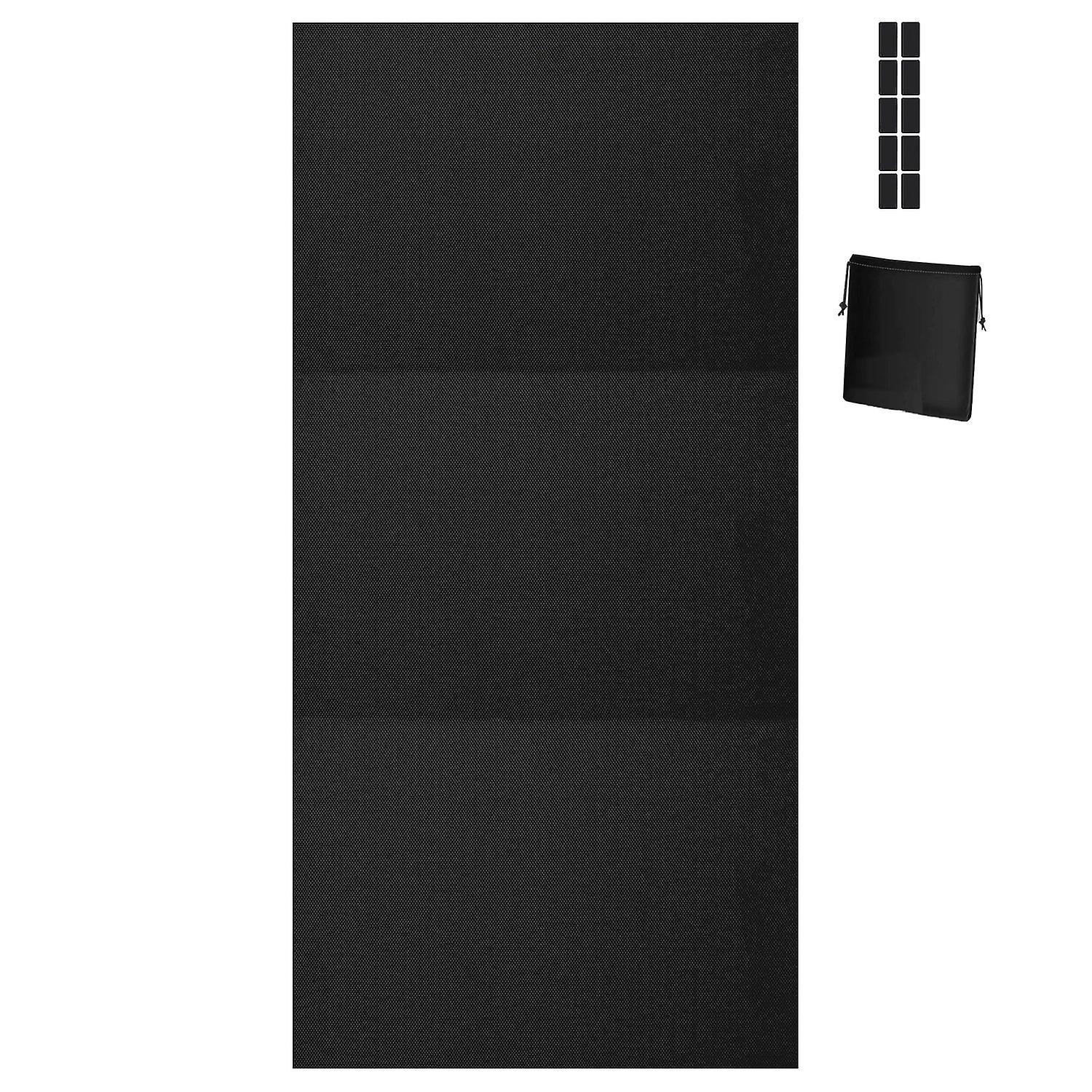 1 Set Blackout Curtain Travel Window Blind Shade Portable Removable No Drill Light UV Block Window C
