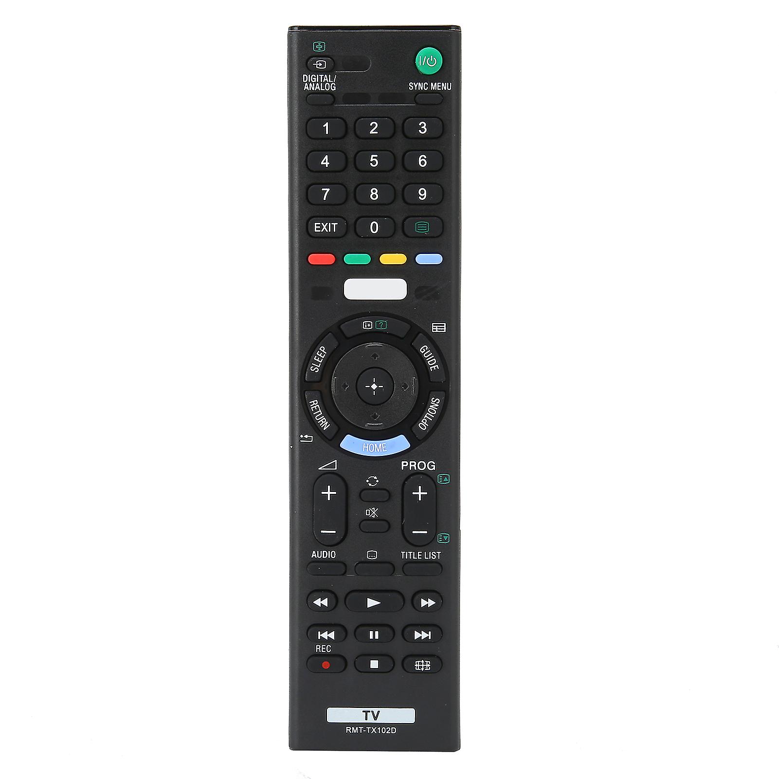 Remote Controller Replacement for Sony TV RMT-TX100D TX101J TX102U - No Programming Needed