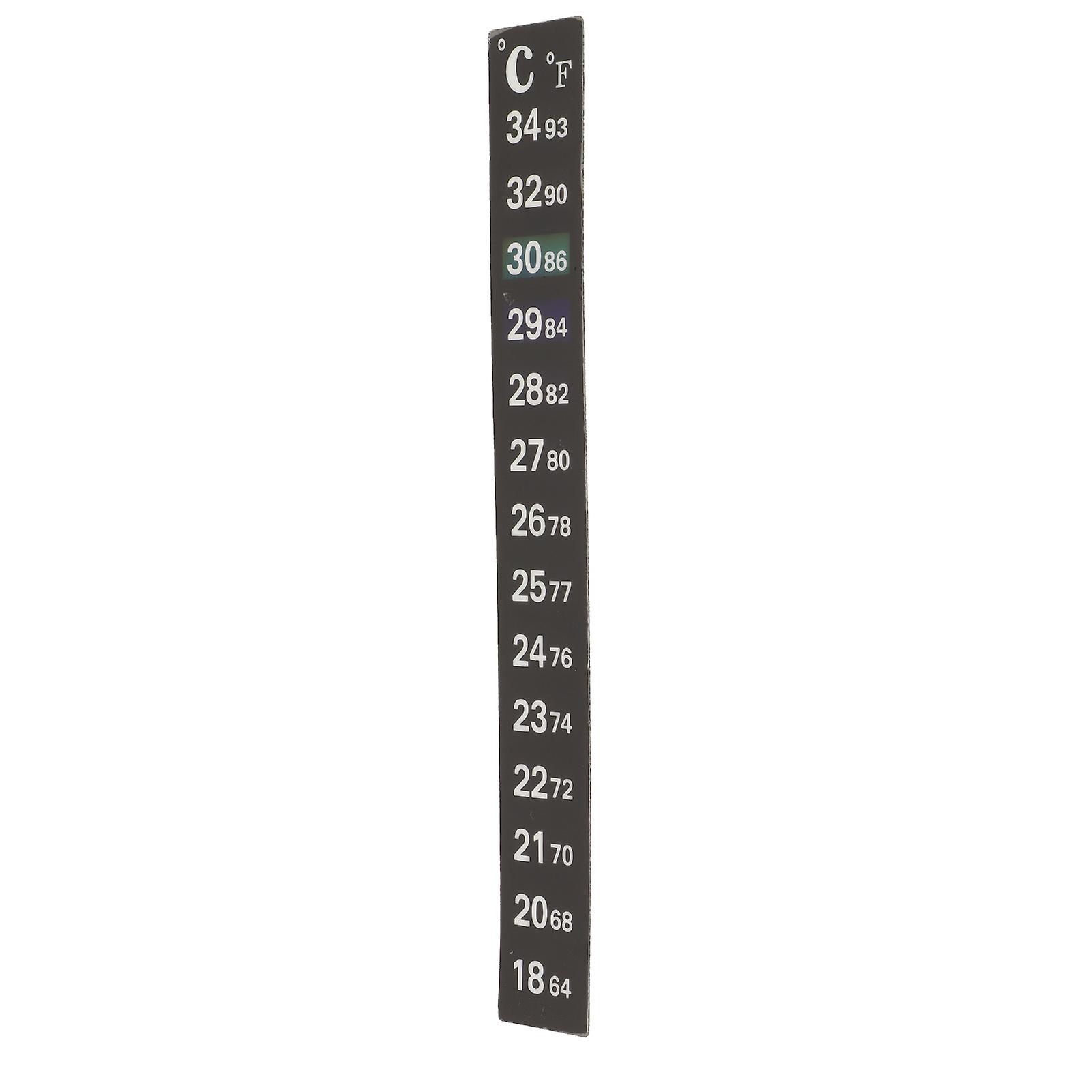 Accurate Adhesive Aquarium Thermometer for Fish Tank, Turtle, Home and Kitchen
