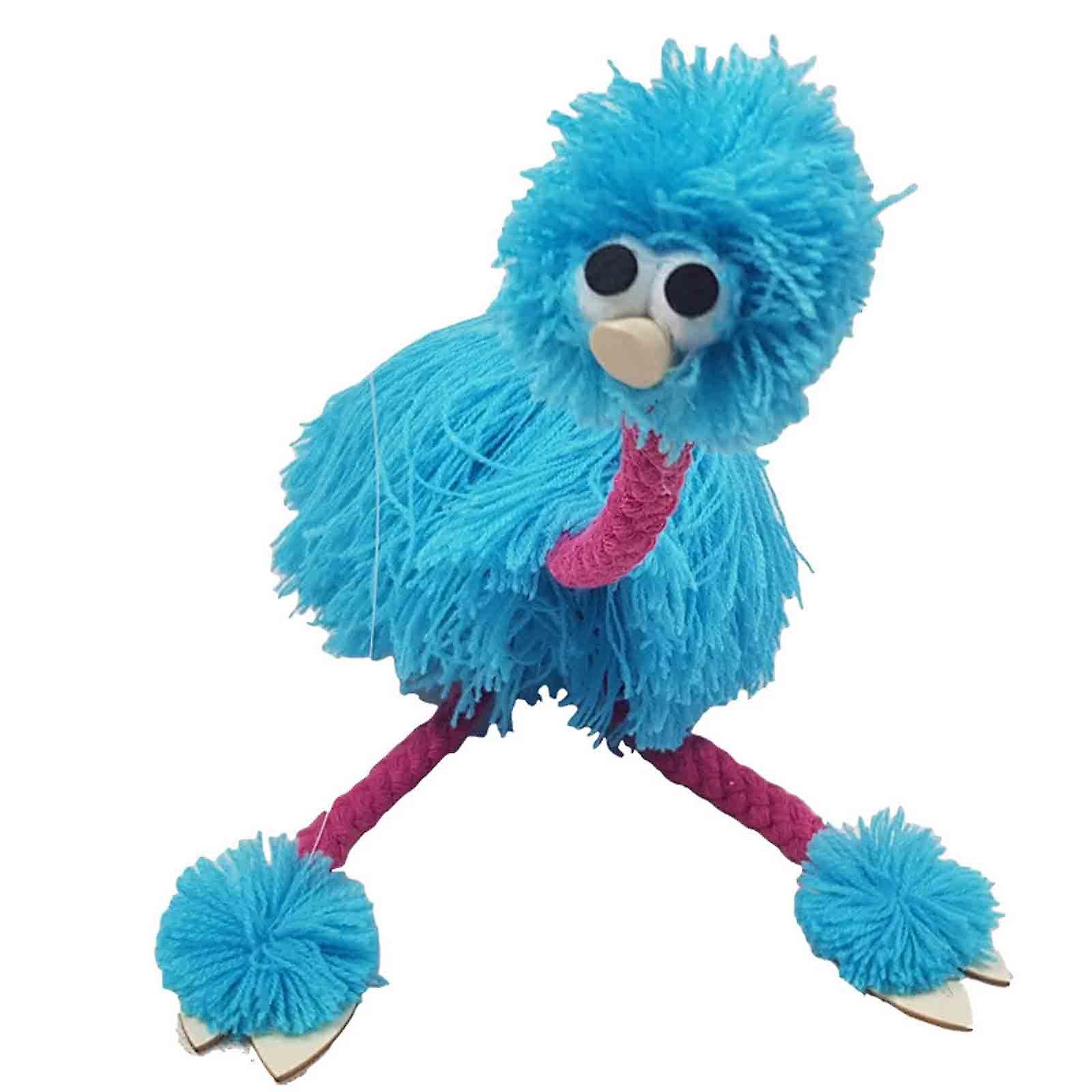 String Puppets,Ostrich Marionettes String Puppets,Child Interactive Puppets Educational Toys Dolls for Children Kids