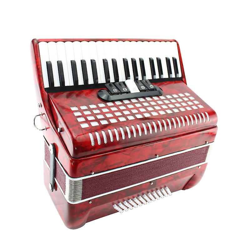 Margewate Mcgewate Accordion Musical Instrument 60 Bass 34 Key 5 Variable Tone Factory Direct Sales