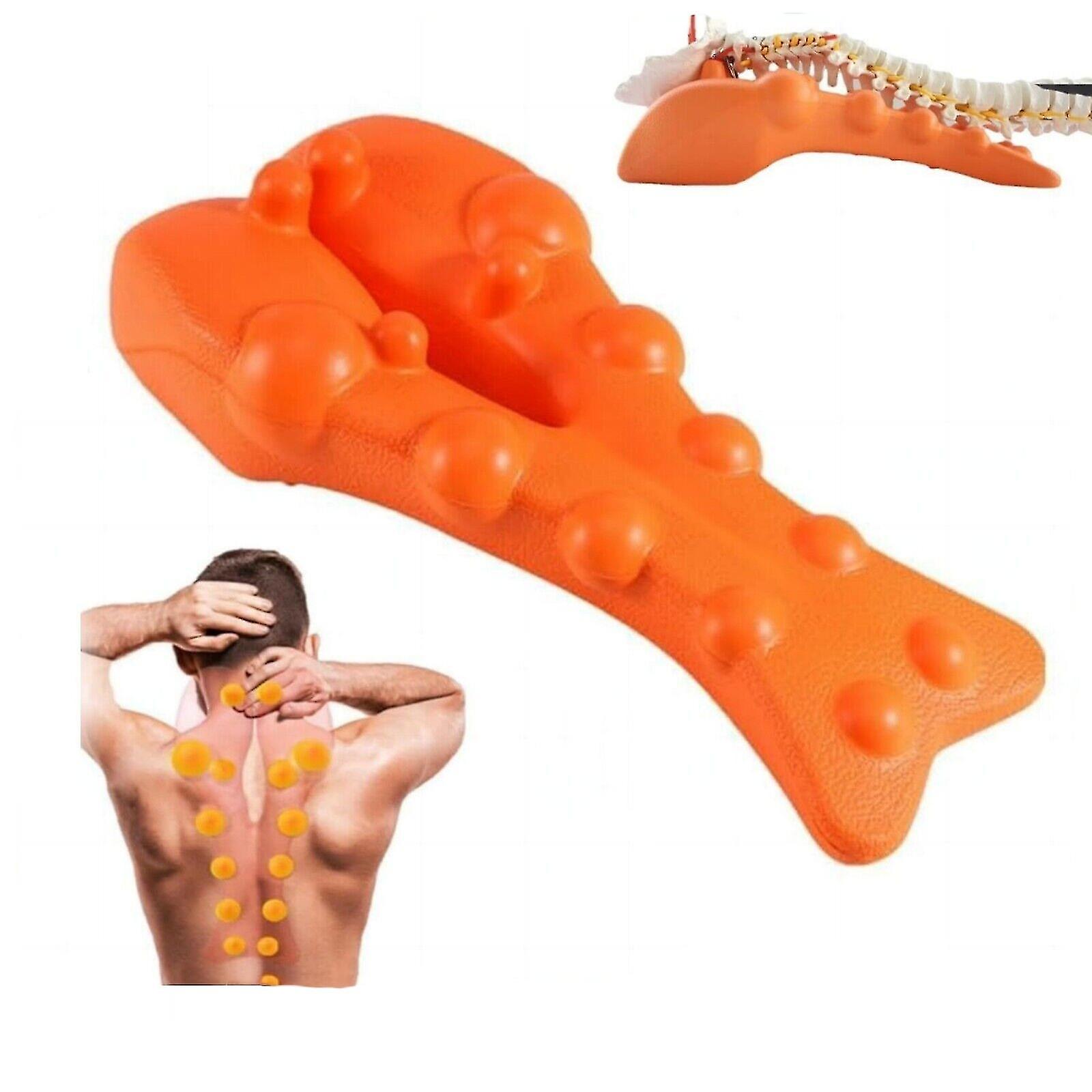 リリーフリッジネックとショルダーの痛みの緩和、14のマッサージポイント、指圧枕