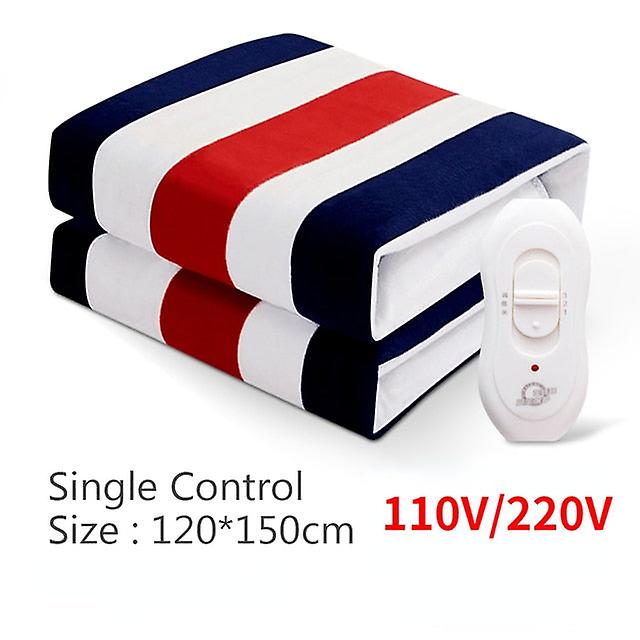 220V Blanket Heated Electric Mattress Thicken Thermostat Electric Blankets  Security Electric Heating Blanket Warm Heated Plaid