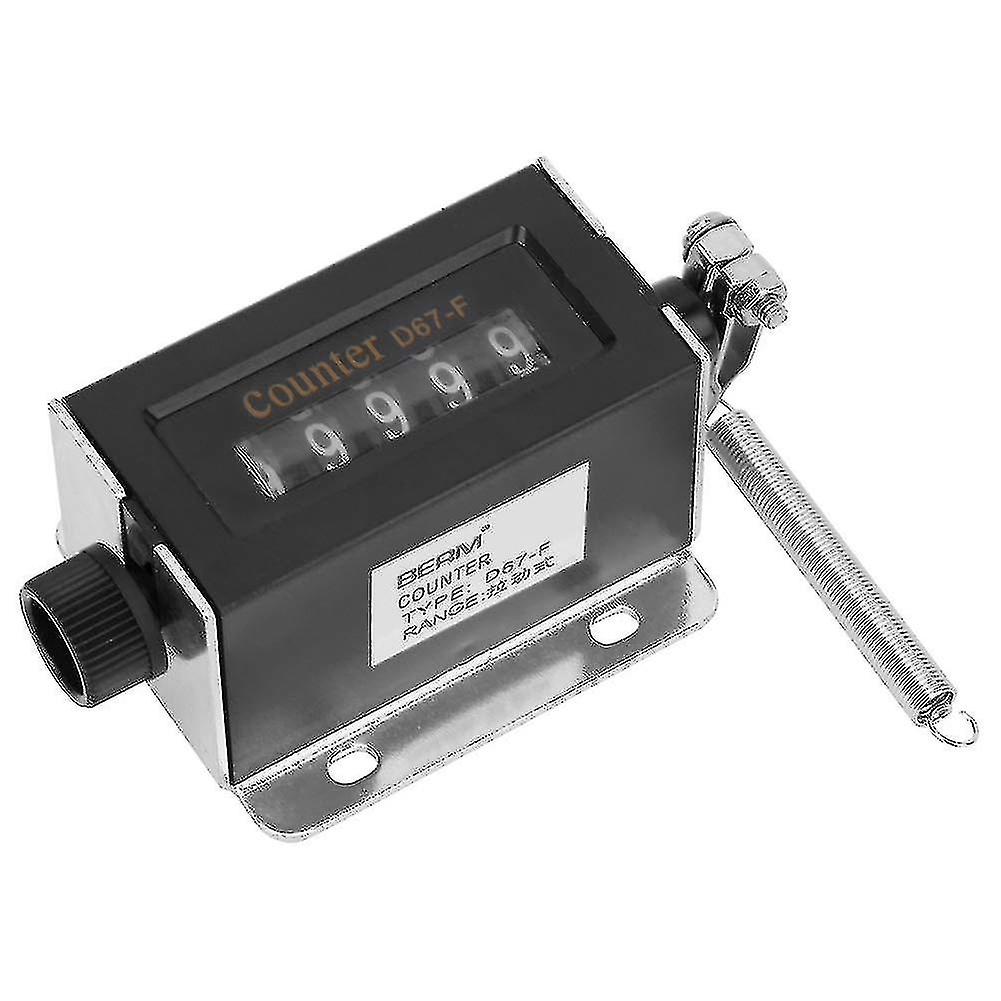 Contatore meccanico, contatore D67f a 5 cifre, contacolpi 0-99999