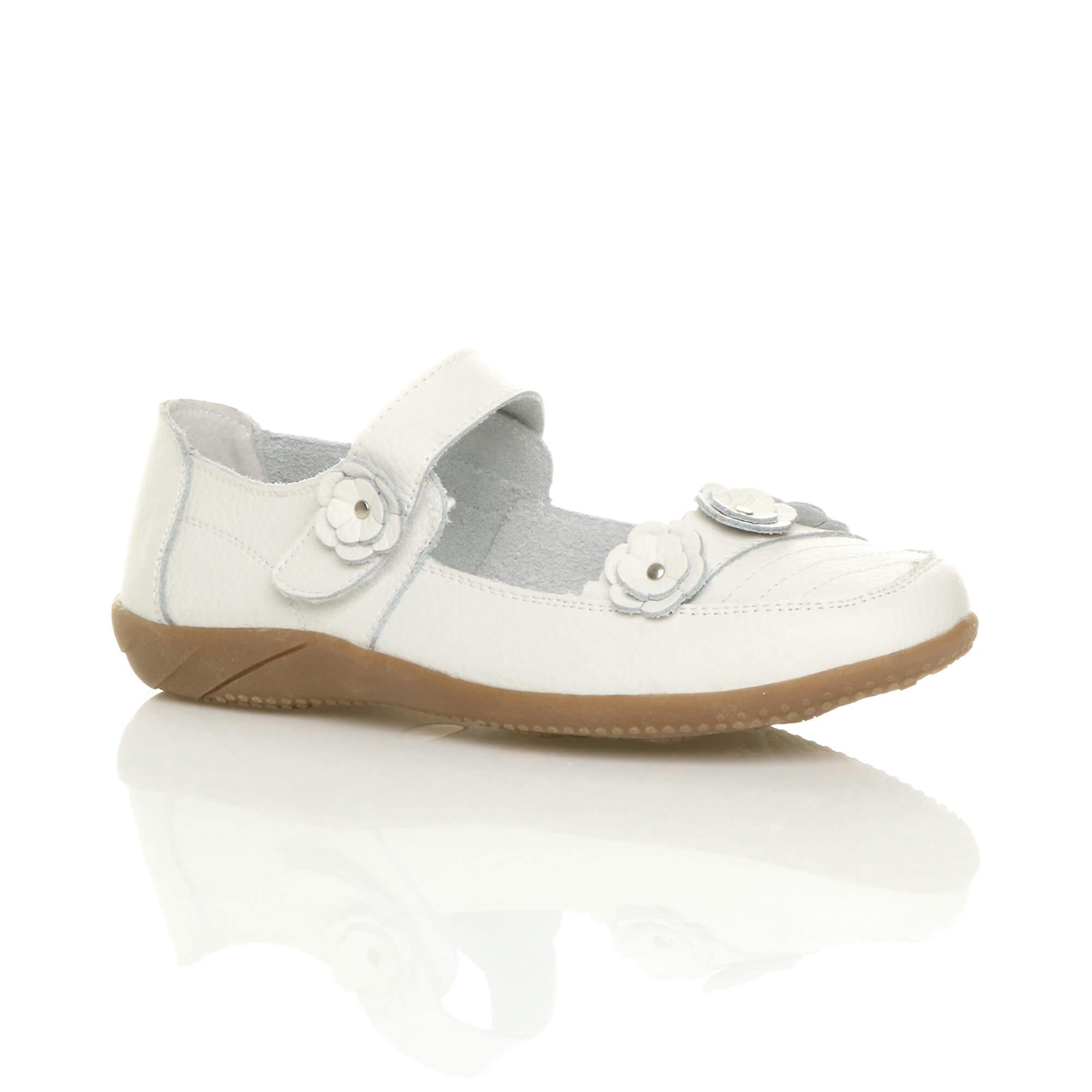 Ajvani womens full leather comfort hook & loop walking casual sandals shoes