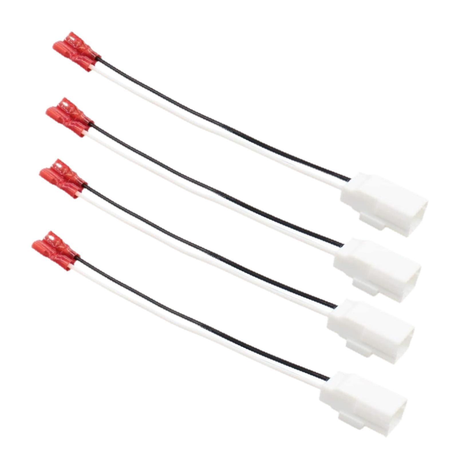 4x Speaker Wiring Harness 72-6514 Replace for Chrysler Auto Accessories