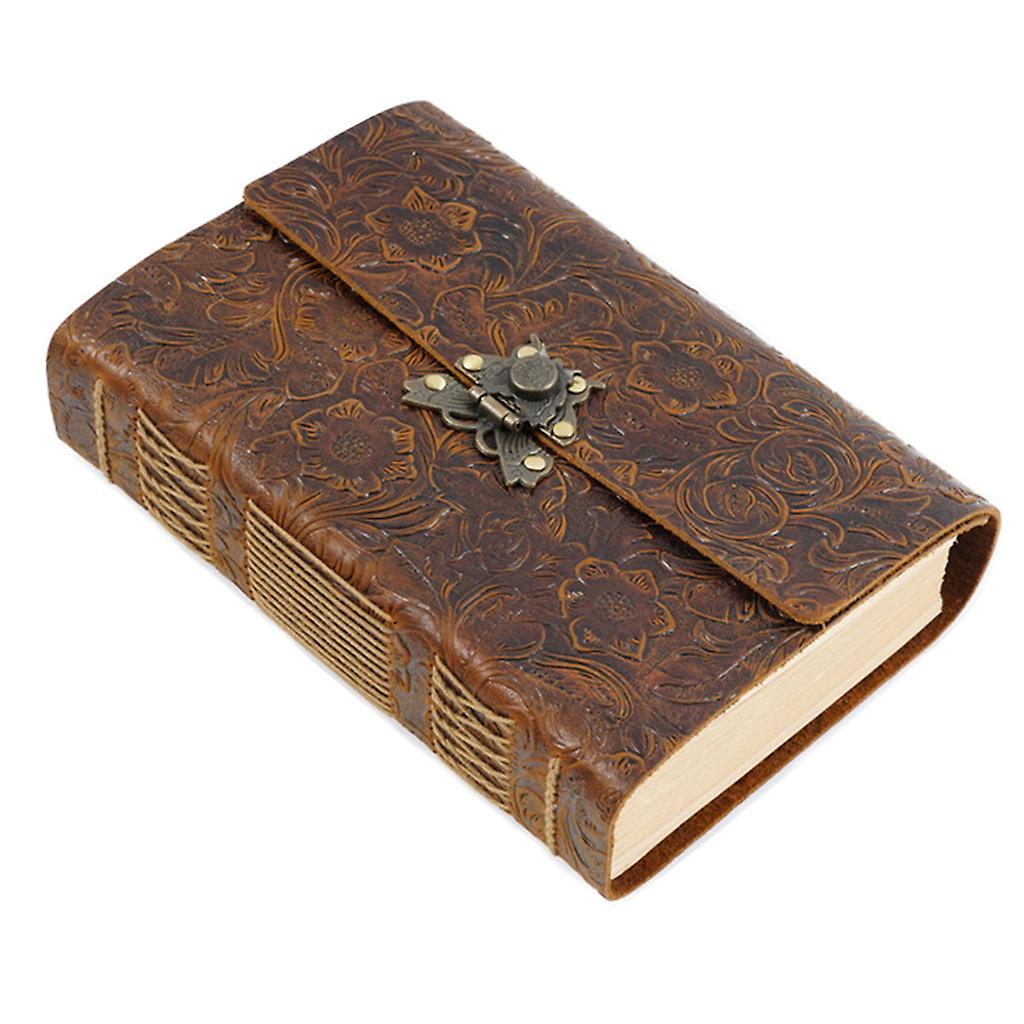 Retro Travel Journal Writing Notebook Diary Leather Bound Handmade Sketchbook