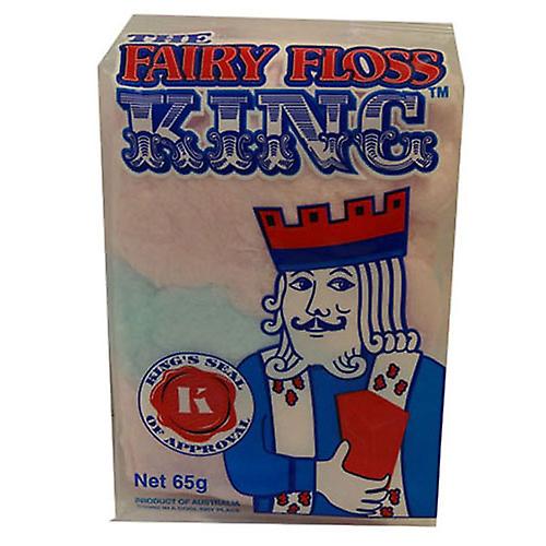 65G (BAG) The Fairy Floss King Multicolour Fairy Floss Delightful Confectionery