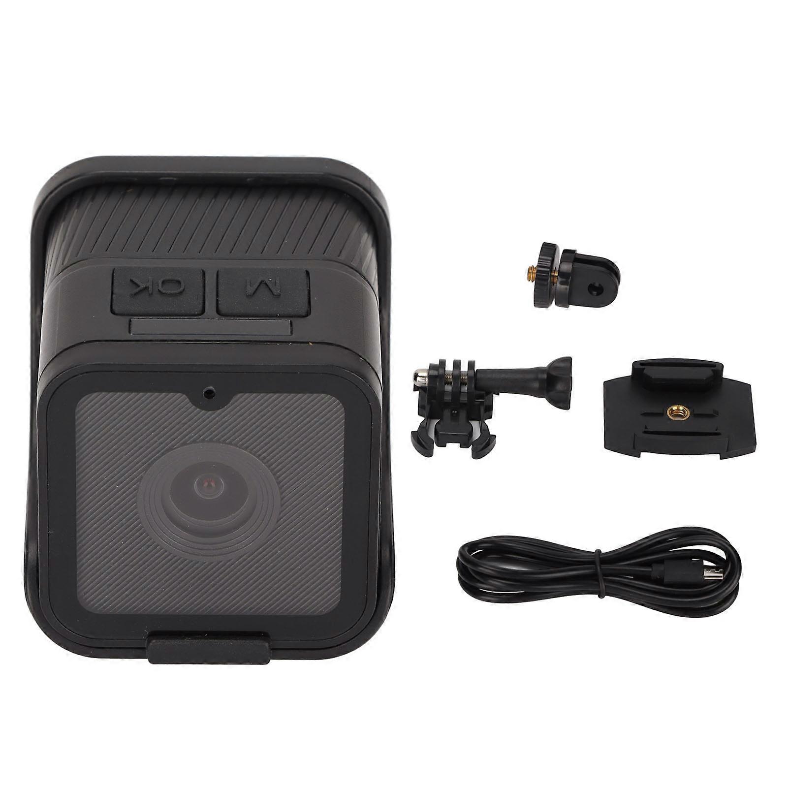 Mini Action Camera Hd 1080p Loop Recording Waterproof Wifi Sports Camera With Hifi Microphone For Car Cycling